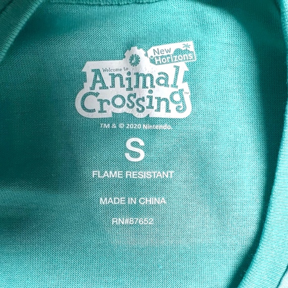 🏷️NWT🤩 |•ANIMAL CROSSING•| Cute Little PJs - Picture 2 of 6